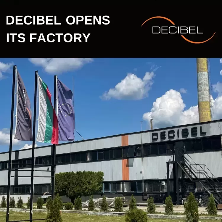 DECIBEL otwiera swój pierwszy zakład produkcyjny