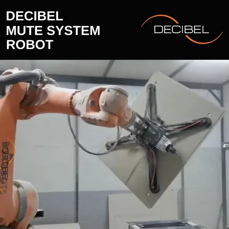 DECIBEL wprowadził technologię robotyczną do produkcji MUTE SYSTEM