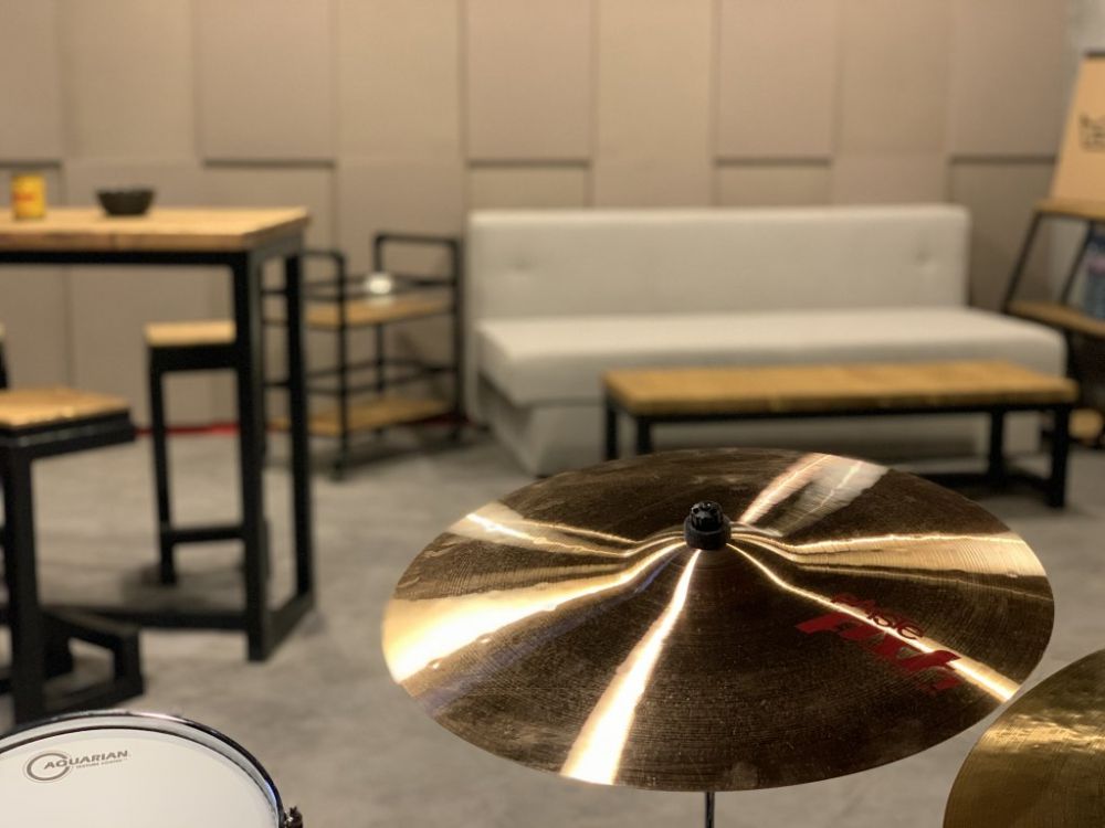 Prywatne studio na podwójną perkusję