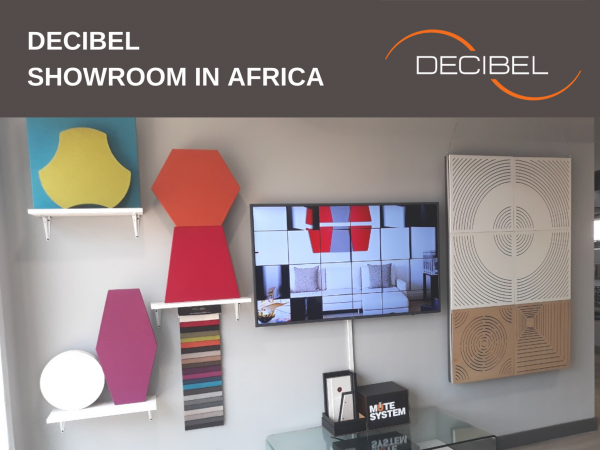 Nowy showroom produktów DECIBEL w RPA
