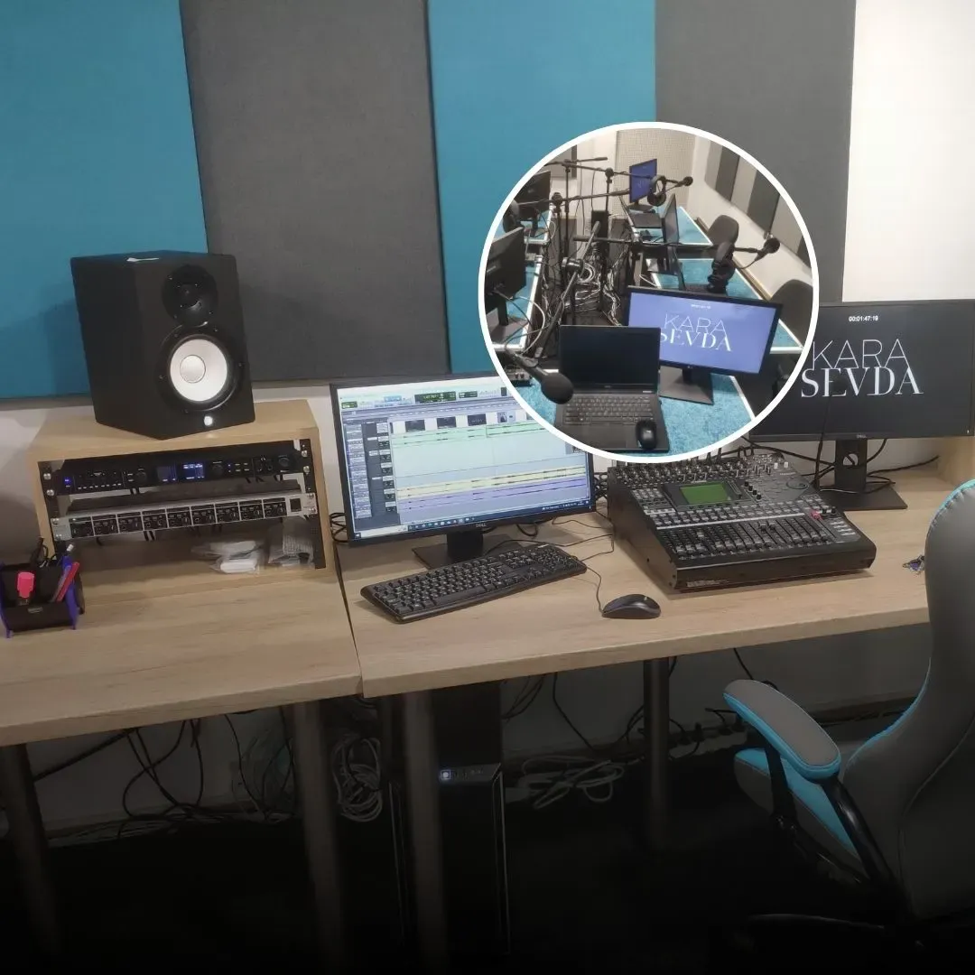 Adaptacja akustyczna studia lektorskiego w Sofii