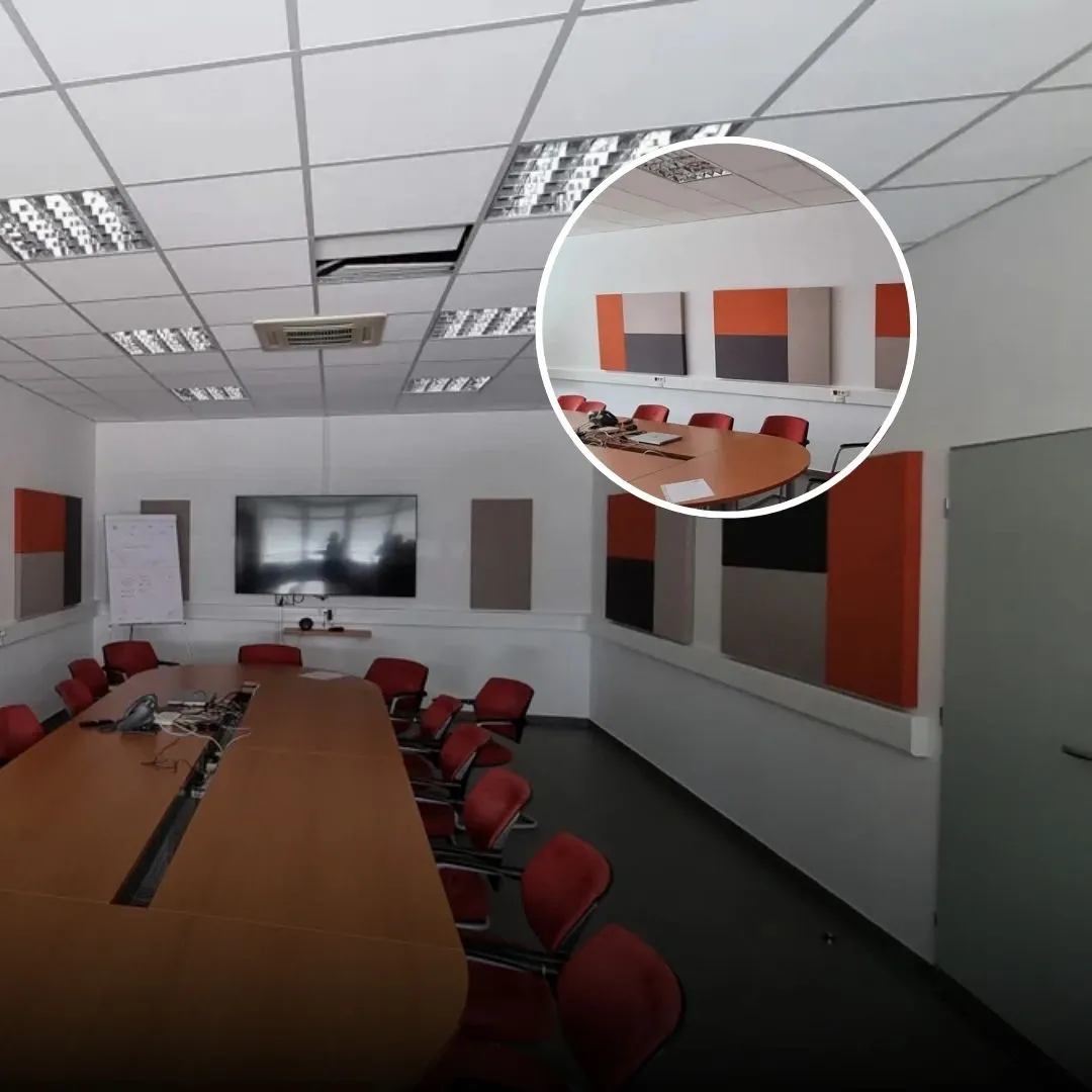 Modernizacja akustyki sali konferencyjnej CESAM za pomocą paneli ściennych