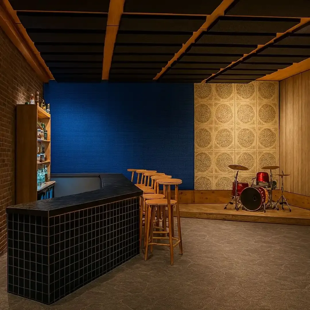Urban Bar przechodzi metamorfozę akustyczną dzięki rozwiązaniom szytym na miarę