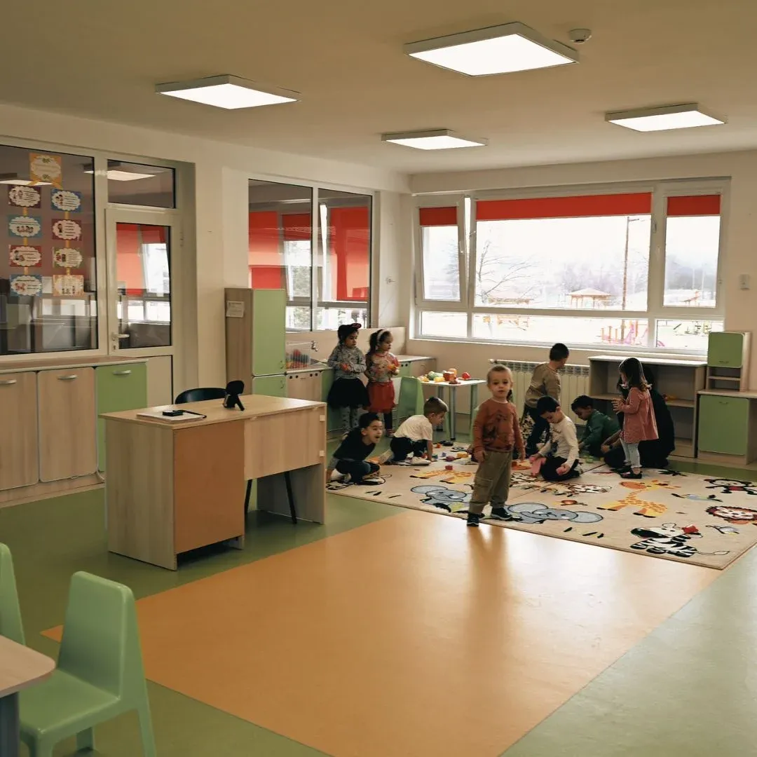 Leczenie akustyczne w przedszkolu Kokiche w Botevgradzie