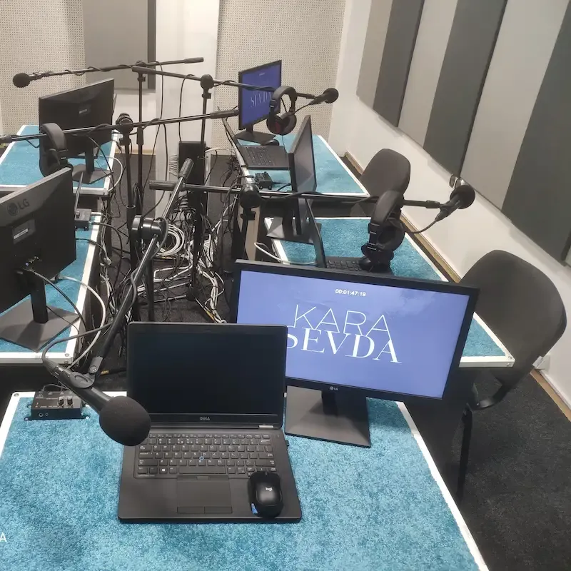 Adaptacja akustyczna studia lektorskiego w Sofii