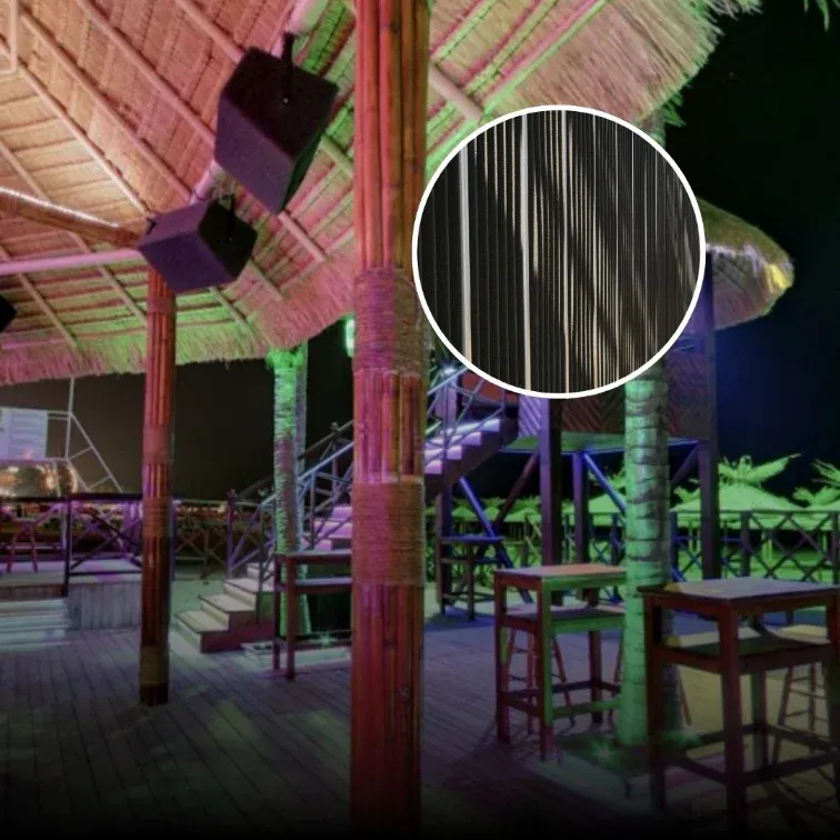 Wyciszenie klubu plażowego w Malibu Disco