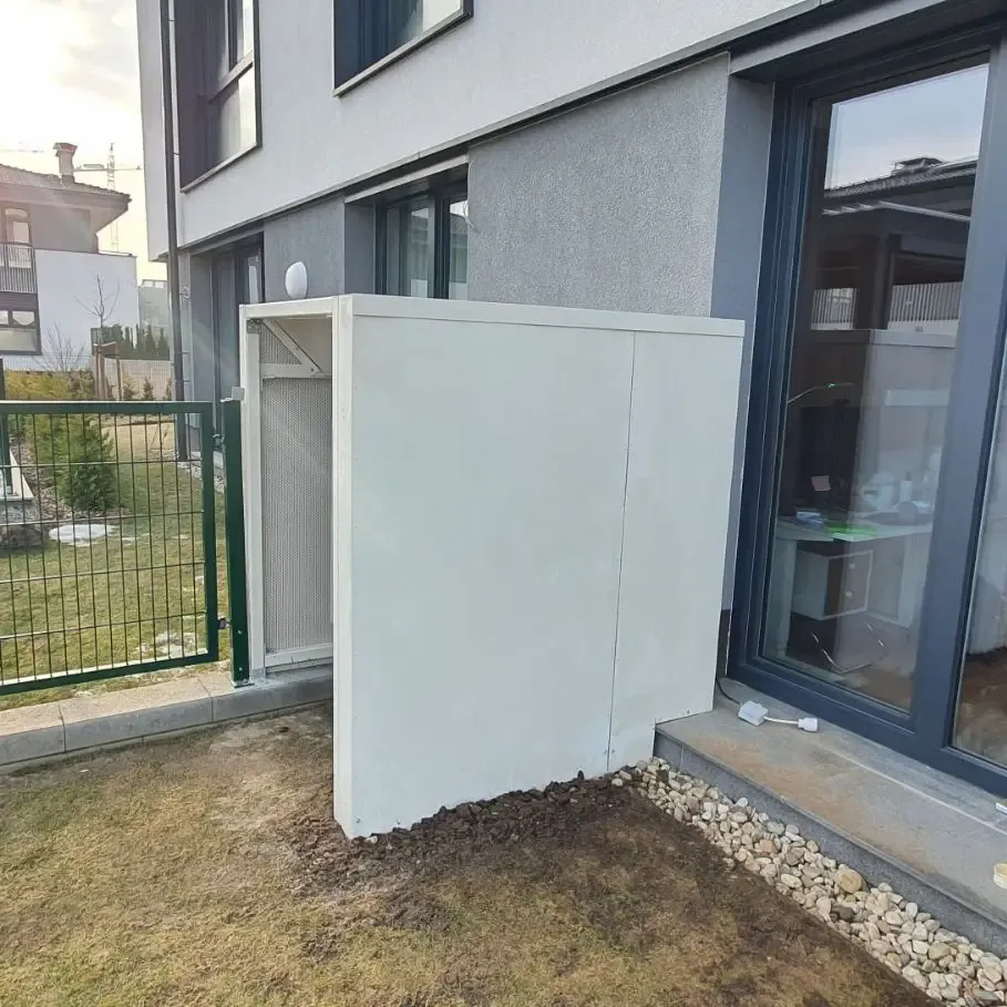 Wyciszenie zewnętrznej jednostki klimatyzacyjnej w Sofia Business Park