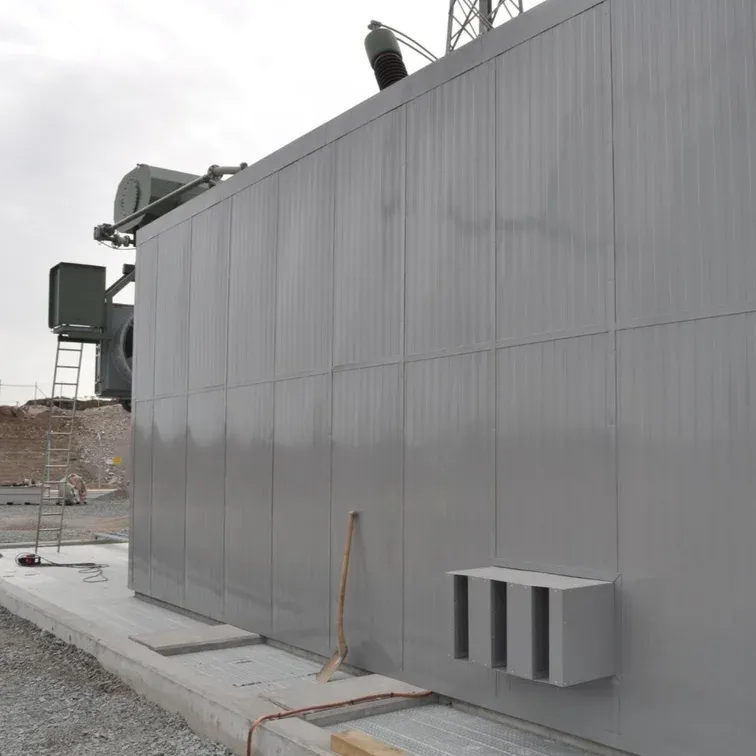 Obudowa dźwiękoszczelna stacji 400 kV w Tenhult