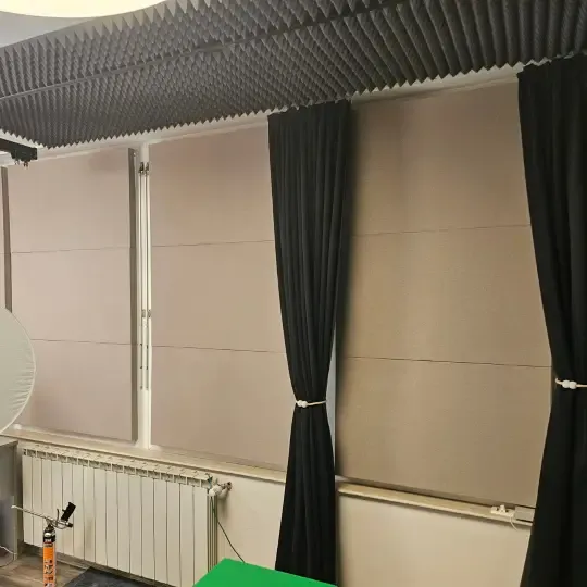 Adaptacja akustyczna studia domowego w Sofii