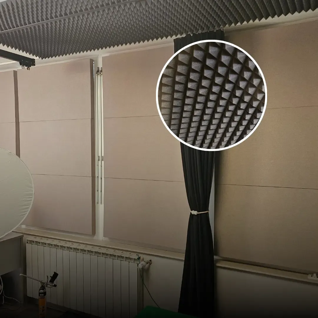 Adaptacja akustyczna studia domowego w Sofii