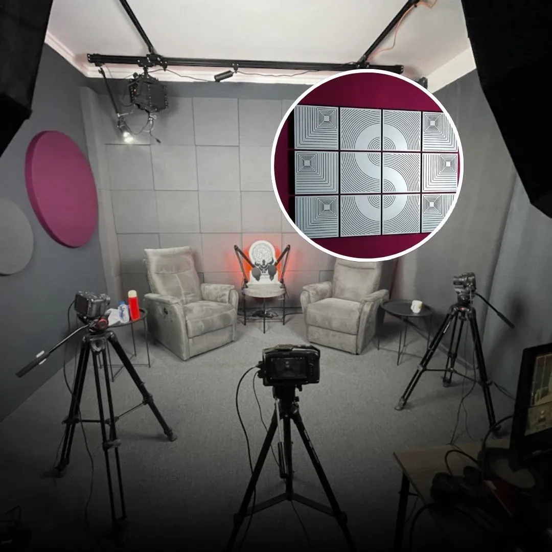 Akustyczna transformacja studia podcastowego
