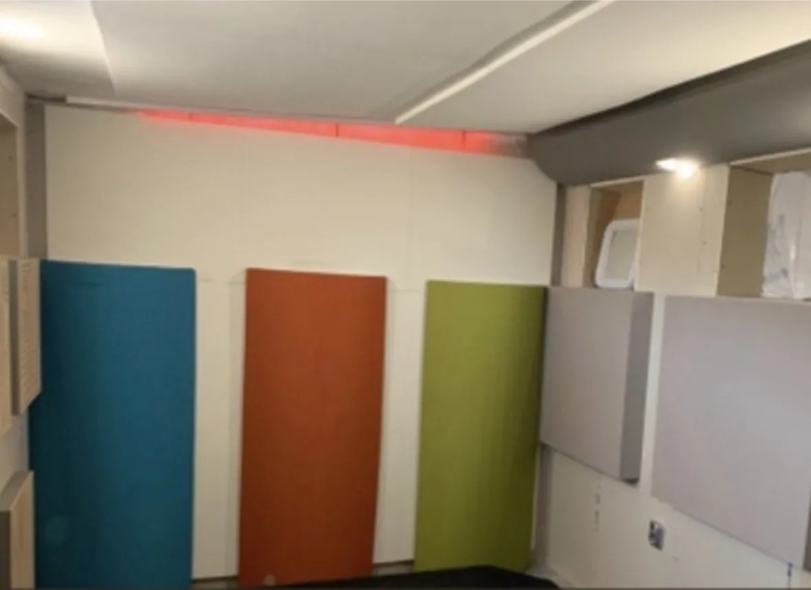 Indywidualna izolacja akustyczna i wibracyjna dla studia perkusyjnego