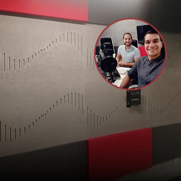 Montaż paneli akustycznych w słynnym studiu radiowym