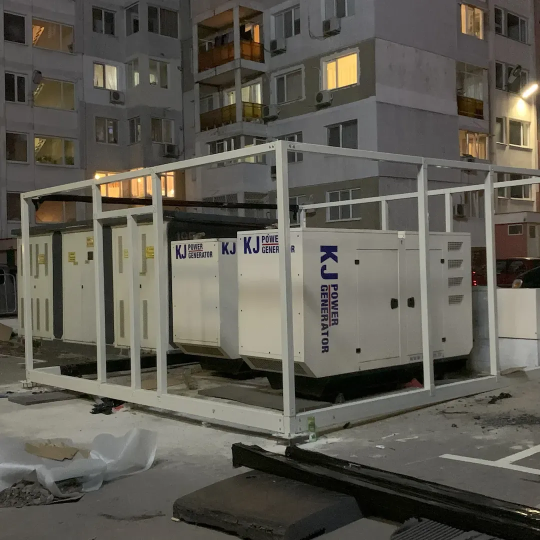 Wyciszanie generatorów Diesla dla oddziału banku w Warnie